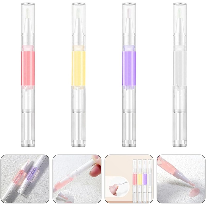 4 Piezas Aceite Nutritivo para Uñas en Lápiz 2ml para