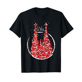 Cologne Cathedral Carnival Red White Gift Idea T-Shirt