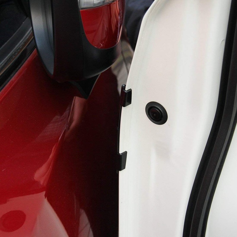 4 x Car Black Rubber Door Edge Protector Door Edge