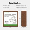 VIVOSUN 11 lbs 5000G Coco Coir Brick,100% Natural Organic Coconut