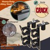 TOPOWN Dual Tool Hooks Rack Mount for Polaris Ranger &