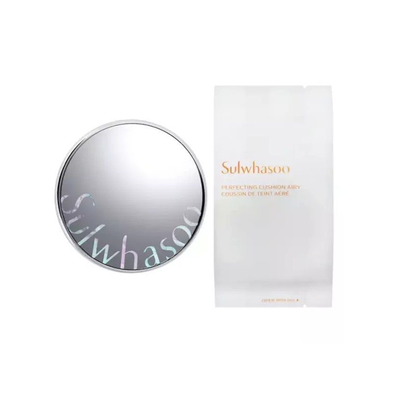 Sulwhasoo 설화수 퍼펙팅쿠션 에어리 본품+리필 SPF50+ PA+++/N [본품+리필 21N1 베이지]