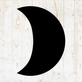 6 in Moon Sticker - Moonlight Night Phase Planet Lunar Full Eclipse - Vinyl Decal for Wall Car Home Bike Bottle Phone Laptop DWSV2381
