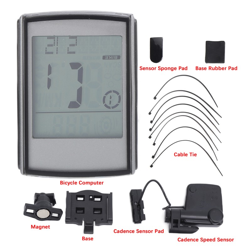 Multi Function Bike Wireless Code Table Waterproof Durable Bicycle Wireless