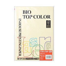 バイオトップカラー バニラ A4/120グラム 50Ｐ