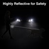 WIGZI Reflective Gel Retractable Leash, Yellow, Small