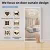 Upgraded Pet Screen Door,Fits Door Opening Size 30''x 80'',Thickened Cat
