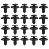 ECSiNG 50PCS Car Engine Radiator Retainer Clips 5325920030 Compatible with