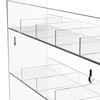 Laumffon Acrylic Tea Bag Organizer, 3 Layers Tea Bag Holder