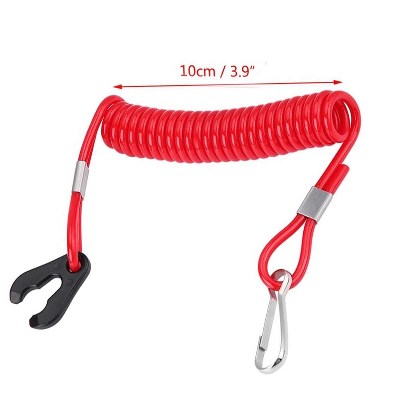 Kill Switch Safety Lead, Motor Stop Switch Rope Lanyard, Safety