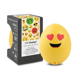 XOXO BeepEgg – Egg Timer for Boiling Eggs – Musical Egg Cooker for Soft, Medium, Hard Boiled Eggs – Food Safe – Singing Floating Egg Timer – Egg Cooker for 3 Levels of Doneness - Brainstream