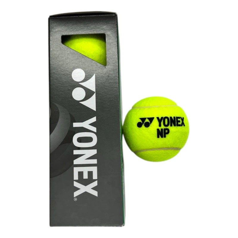 Pelota de tenis NP sin presión – Pack de 3