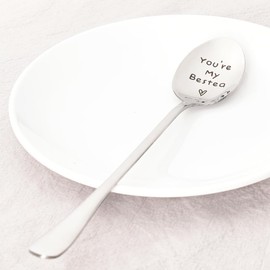 Bestie Tea Spoon for Best Friend Birthday Gifts for Women Men Friends Graduation Gifts for Him Work Colleagues Gifts for Her Best Friends Gifts for Boys Long Distance Friendship Gifts for Girls