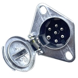 MONOSTORE Wiring Socket Wiring Socket RC Plug Hitch Carrier Connector Coupler Trailer Hitch Pin Tow 2pcs