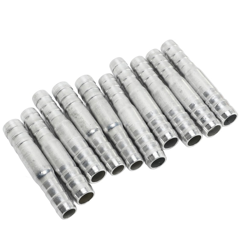 50 Pcs Air Conditioning Hose Barb Fitting Aluminum Pipe Connector