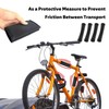 Lyivisk Bicycle Frame Protector Set of 4 with 6 Rubber