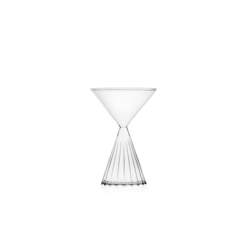Ichendorf Milano Tutu Collection Martini Glass 15cl Borosilicate Glass Handmade
