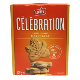 creme cookie maple leaf