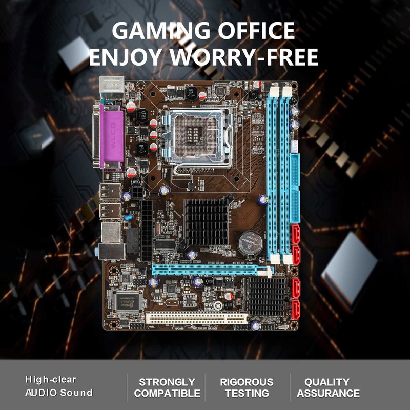 Computer Motherboard LGA775/771 CPU Support intel Core 2 and Celeron