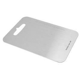 Cutting Board Heavy Duty Double Sided Cutting Board 304 Stainless Steel Family Cutting Board (Small)