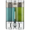 Pollock Wall Mounted Soap Dispenser, 300ml x 2 Shampoo and