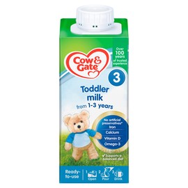 Cow and Gate 3 Growing Up Milk, 200ml