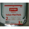 Pyrex 2 Piece Oblong Bakeware Value Pack, 3 Quart/2 Quart,