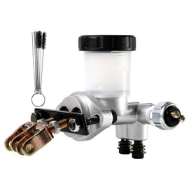 Hydraulic Brake Master Cylinder Compatible with Go Kart Buggy Sunl BMS Kandi Roketa Kazuma Kinroad TaoTao Twister ATV 90cc 110cc 125cc 150cc 200cc 250cc Engine