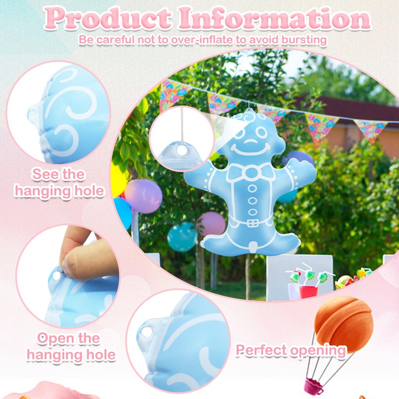 18 Pcs Candyland Party Decorations, Candys Theme Photo Prop