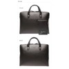 [FashionBerry] ブラック メンズ ビジネスバッグ ブリーフケース トート ショルダー 軽量 大きめ B4