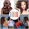 Elcoho 80 Pieces Multicolor Hair Perm Rods, Curler Perm Rods