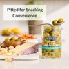 DeLallo Pitted Castelvetrano Green Olives, Naturally Cured, Non-GMO, Kosher, Gluten-Free,