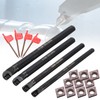 Metal Lathe Turning Tool Kit 4 PCS S07K/ S08K/ S10K/