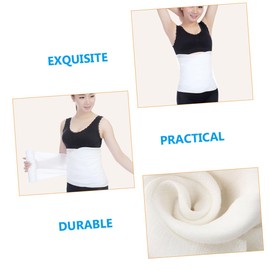 FUNOMOCYA Postpartum Belly Wrap 2 Rolls of Elastic Abdominal Band for Women Gauze Roll for Quick Recovery Breathable Belly Band