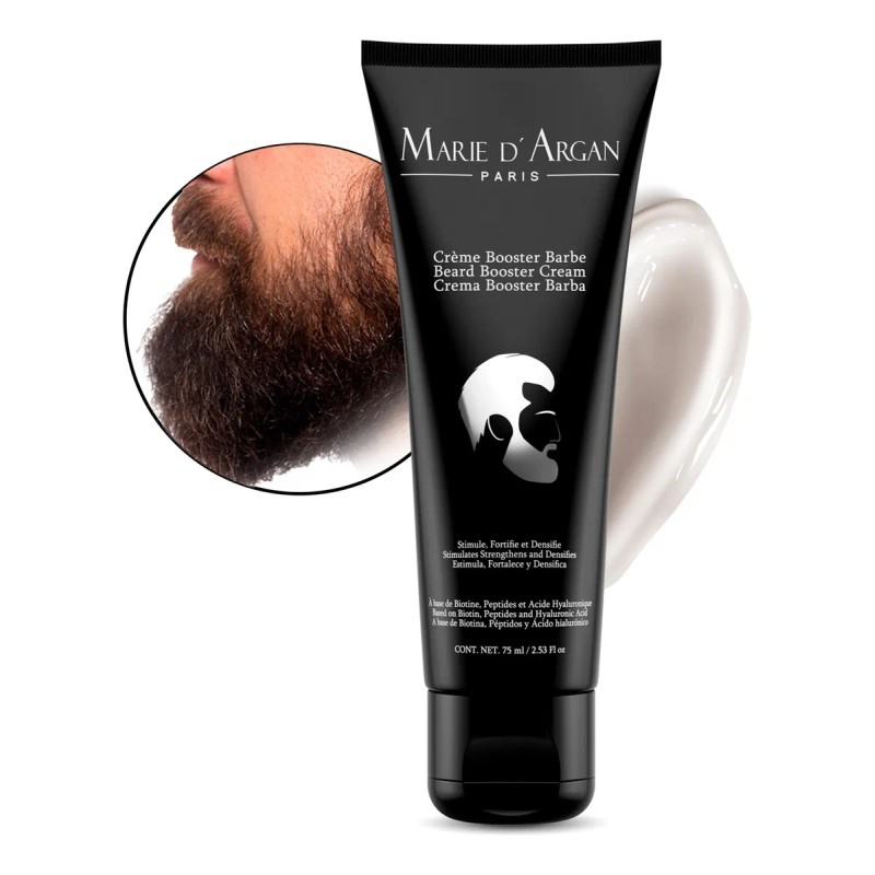 Crema Barba Para Hombre Marie D'argan Ácido Hialurónico 75ml Cítrica