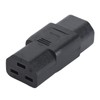 2Pcs IEC320 C14 to IEC320 C21 Power Adapter IEC320 C14