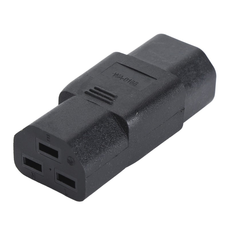 2Pcs IEC320 C14 to IEC320 C21 Power Adapter IEC320 C14