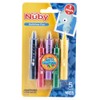 Nuby 5-Pack Easy Clean Bath Time Crayons