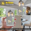 Ascher Dimmable Vintage LED Edison Bulbs, 6W, Equivalent 60W, 700