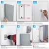 Art3dwallpanels 4 PCS Acoustic Panels, 24''x12'' Fabric Soundproof Wall Panels,