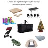 DoYiKe Extra Large Storage Duffle Bag with Zippers and Handles,