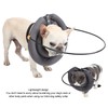 Blind Dog Collar Lightweight Adjustable Protective Ring Anti Collision Blind