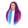 HairZtar 30" Synthetic Fiber Mannequin Head (Long and Thick) Hairdresser