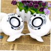 LABRIMP 2pcs Creative USB Powered High Volume Speaker for Desktop