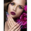EBANKU 120P Dual Nail Forms System Dual Tips Nails with
