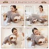 SQEQE Weighted Sloth Plush, Soft Weighted Stuffed Animals Pillow, Cute
