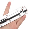 SINJEUN 30 Pack 5 Inch Barrel Bolt, Stainless Steel Slide