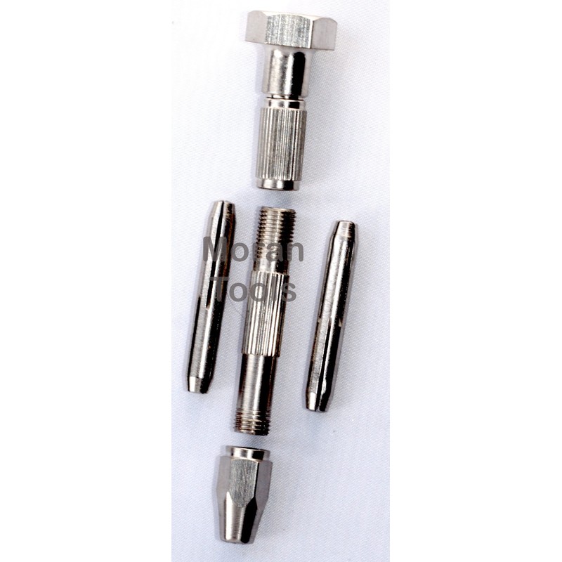 Pin Vice Swivel Head Micro Drill 4 way collet Bit