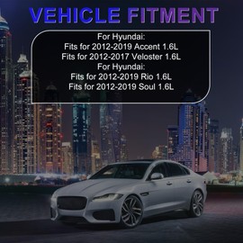 INGKAN G4FD 1.6L Engine Crankshaft Fits for Hyundai Accent Veloster, Kia Rio Soul 2012 2013 2014 2015 2016 2017 2018 2019 1.6L l4 DOHC (Not Turbo) OE 23110-2B610 231102B610 231102B610