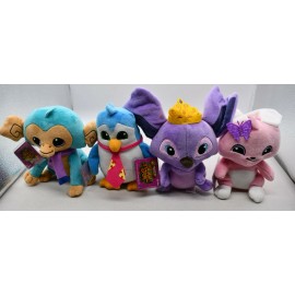 Animal Jam LOT OF 2 JAZWARES ANIMAL JAM 6" PLUSH - MONKEY KOALA BUNNY OR PENGUIN - Bunny & Monkey